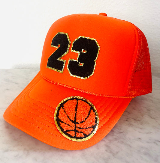 **Custom** Basketball Number Trucker